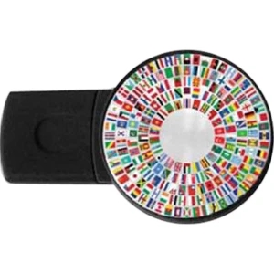 Full color round USB drive