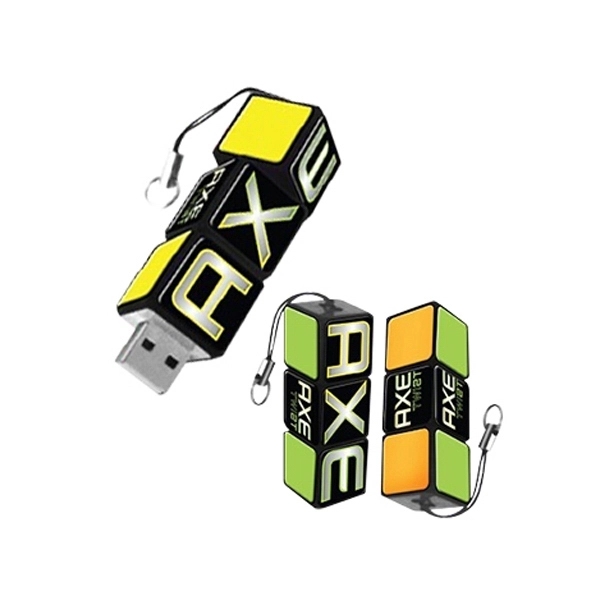 Rubik's Cube USB Flash Drive - Image 1