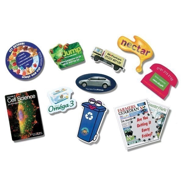 Business Card Magnet  - Die cut Full Color Magnets - Image 2