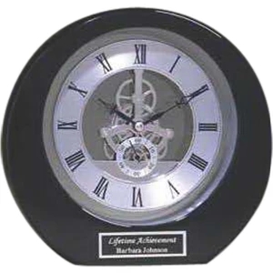 Silver Accent Clock