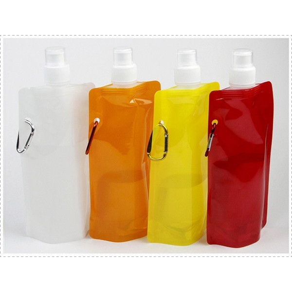 16 Oz. BPA-Free Foldable and Reusable Water Bottle ( 480ML ) - Image 5