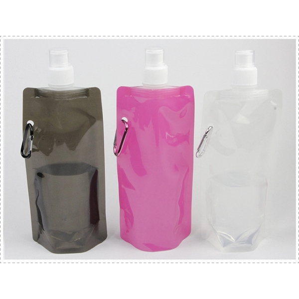 16 Oz. BPA-Free Foldable and Reusable Water Bottle ( 480ML ) - Image 6