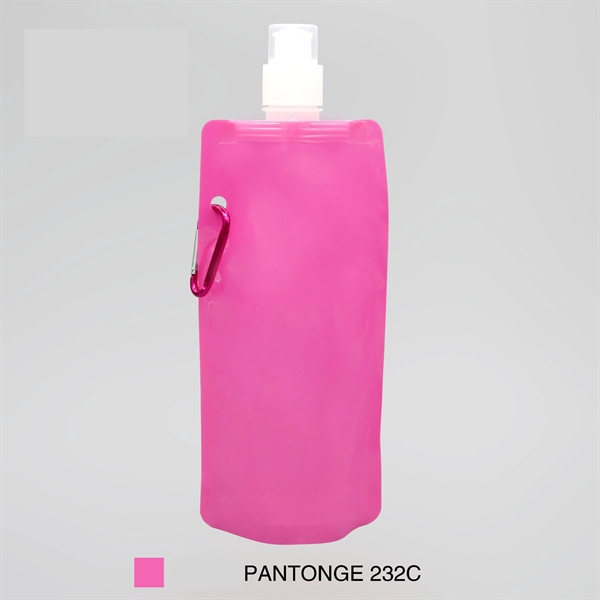 16 Oz. BPA-Free Foldable and Reusable Water Bottle ( 480ML ) - Image 15