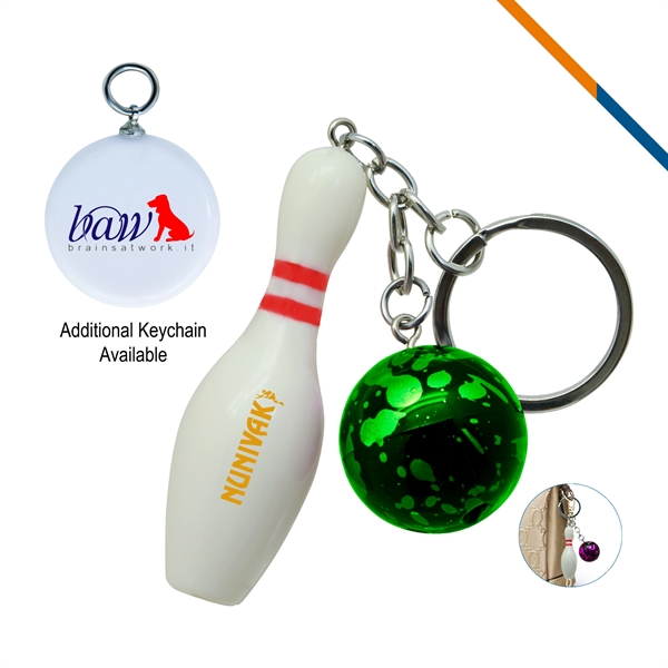Bowling Keychain Red - Image 5