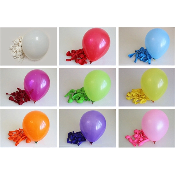 12" Custom Advertising Balloons-3.2g - Image 2