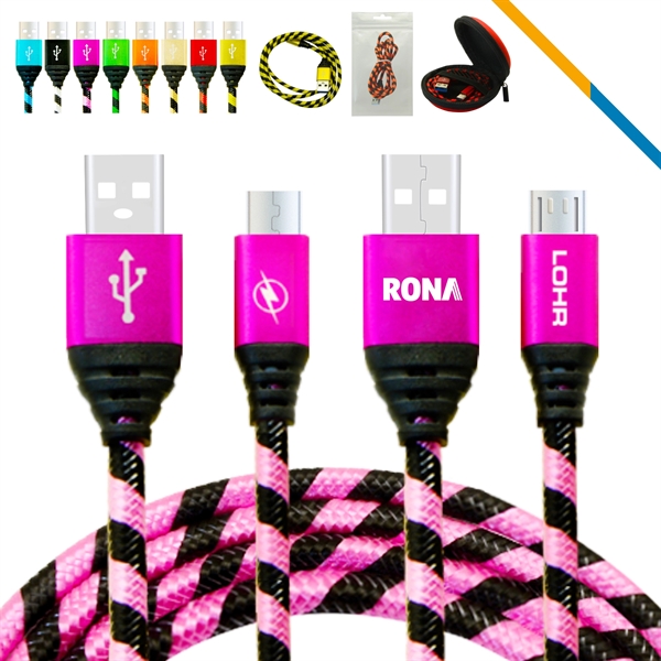 Virgo Charging Cable Pink - Image 1