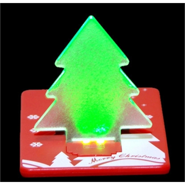 Christmas Tree Shaped LED Card Light - Image 4