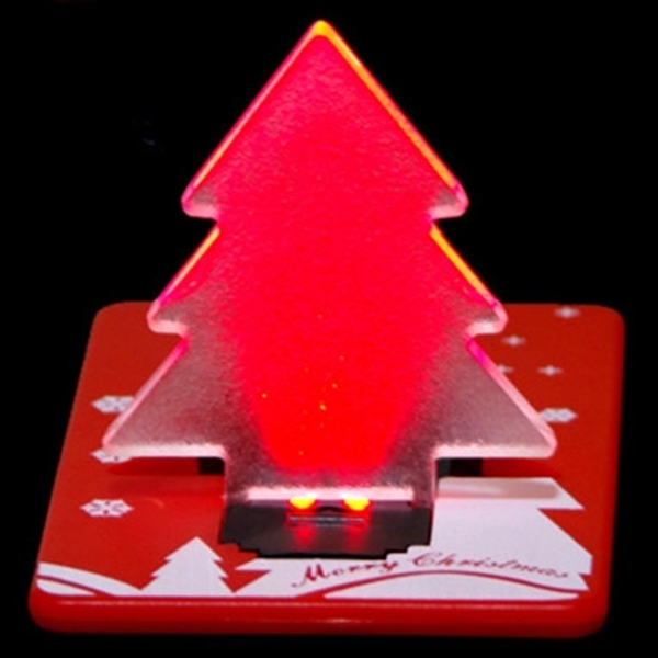 Christmas Tree Shaped LED Card Light - Image 6