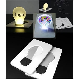 Bulb Shaped LED Card Light / Light Bulb