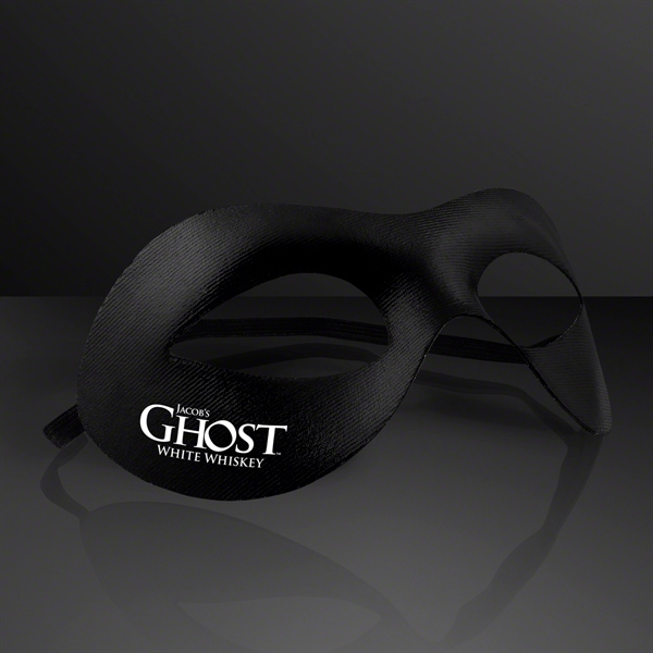 Black Classic Superhero Mask (NON-Light Up) - Image 1