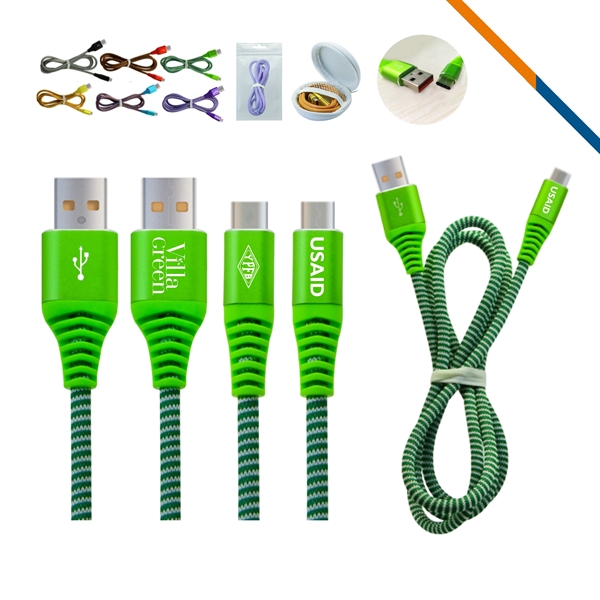Flare Charging Cable Green - Image 1