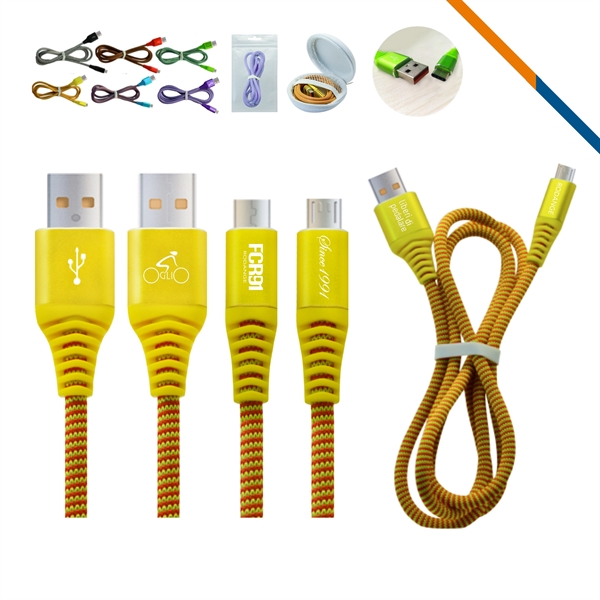 Flare Charging Cable Yellow - Image 1