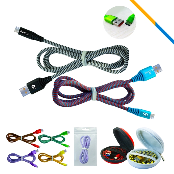 Flare Charging Cable Purple - Image 8