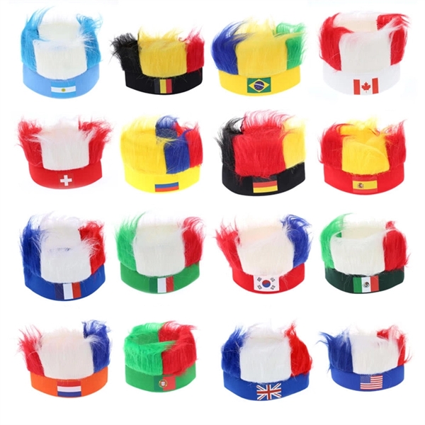 Football Fans Wig for 2018 World Cup - Image 5