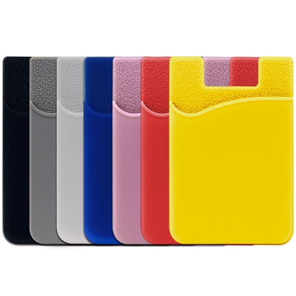 Full Color imprint Silicone Phone Wallet - Image 4