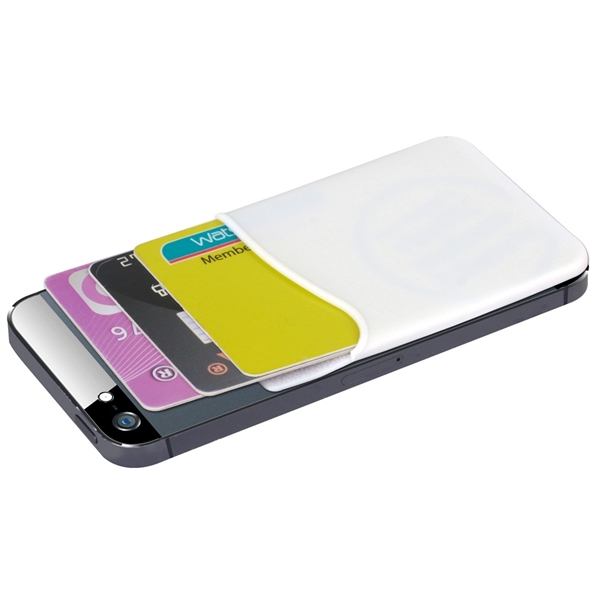 Full Color imprint Silicone Phone Wallet - Image 7