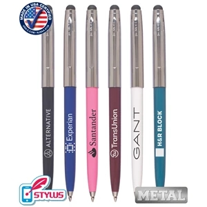 Certified USA Made, Executive "Metal Stylus" Clicker Pen