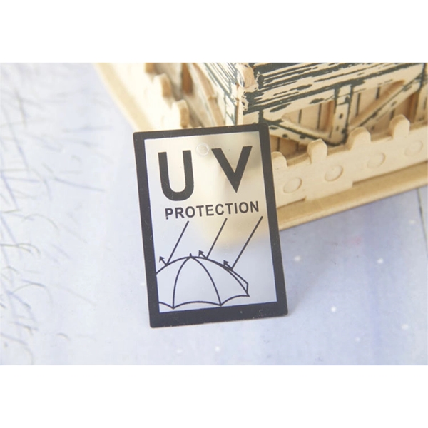 0.01" Thick Frosted PVC Plastic Tag - Image 4