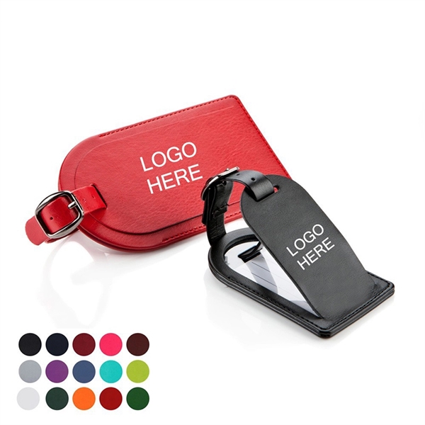High-quality Leather Luggage Tag