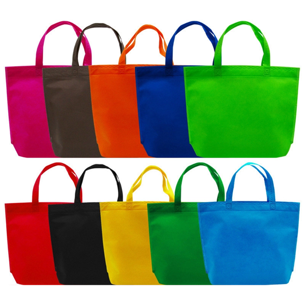 Customize Non-Woven Tote Bag (12 7/8" W x 10 1/4" H x 4" D) - Image 1