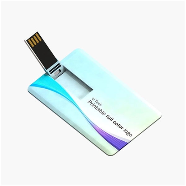 Credit Card USB Memory Flash Drive - Full color quick ship - Image 4