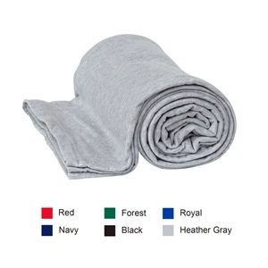 Cotton/Poly Blend Sweatshirt Blanket
