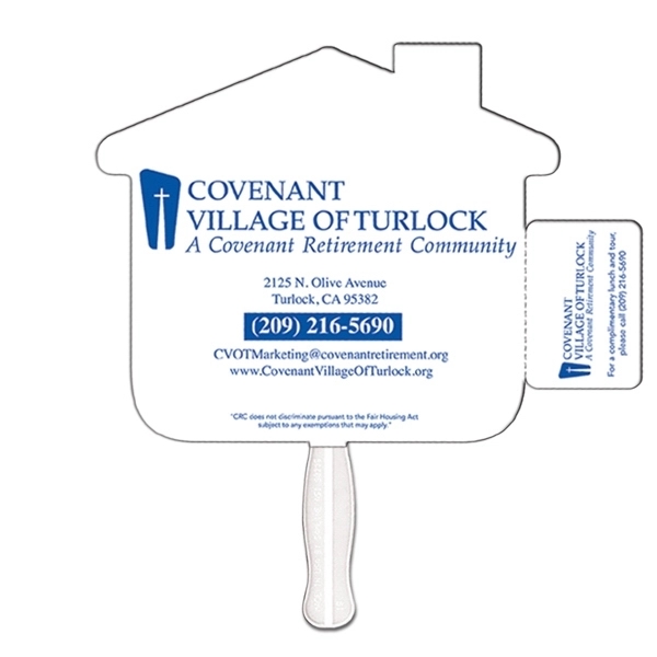 House Coupon Hand Fan - Image 2