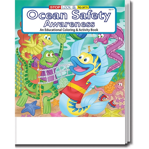 Ocean Safety Awareness Coloring Book - Image 2