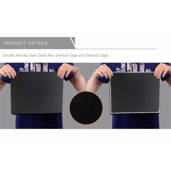 Rectangular Full Color Soft Surface Mouse Pad (1/8"Thick) - Image 4