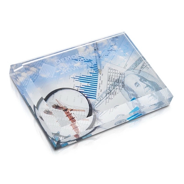 Business Card Paperweight - Image 1