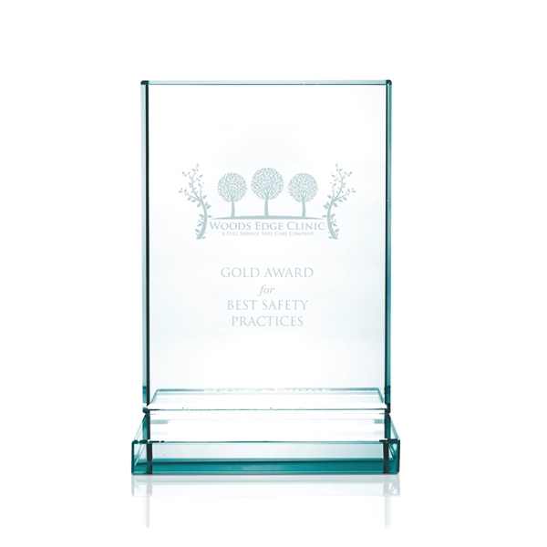 Jade Award with Jade Base - Vertical - Image 2