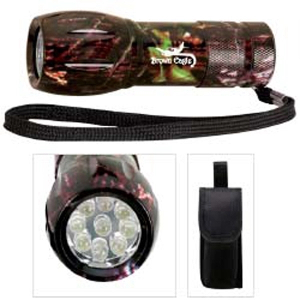 Mossy Oak® Camouflage Mini Aluminum LED Flashlight