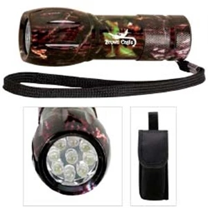 Mossy Oak® Camouflage Mini Aluminum LED Flashlight