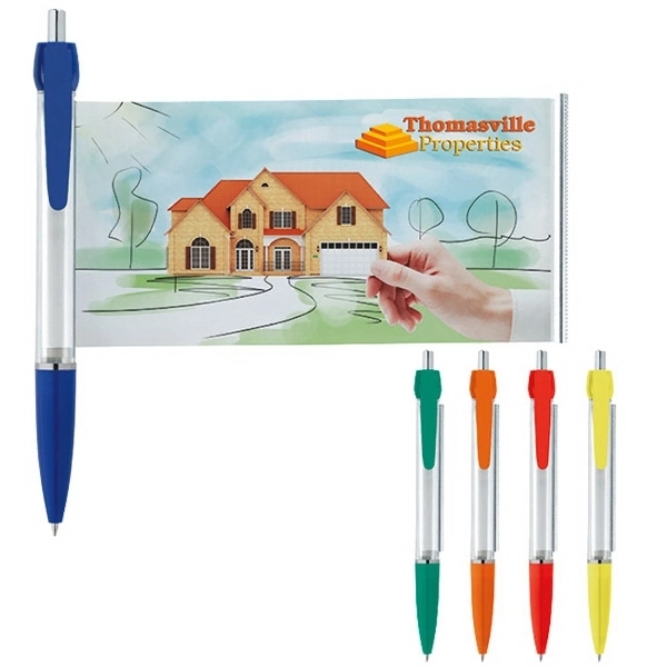 Solid Colored Banner Pen