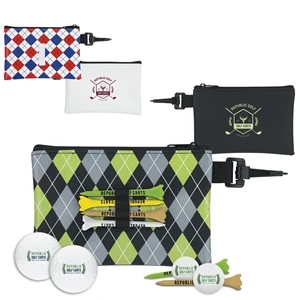Pattern Golf Pouch Event Kit