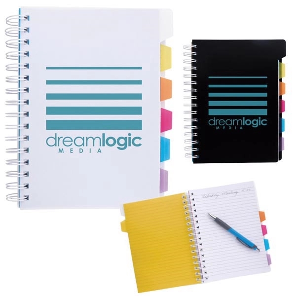 Spiral Notebook with Tabs - Image 2
