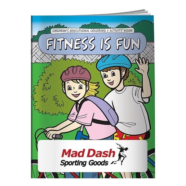 Coloring Book: Fitness is Fun - Image 1