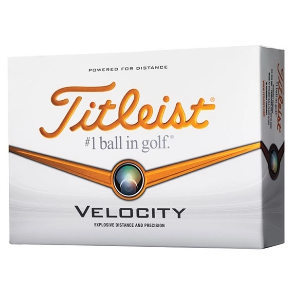 Titleist Velocity Golf Ball Std Serv
