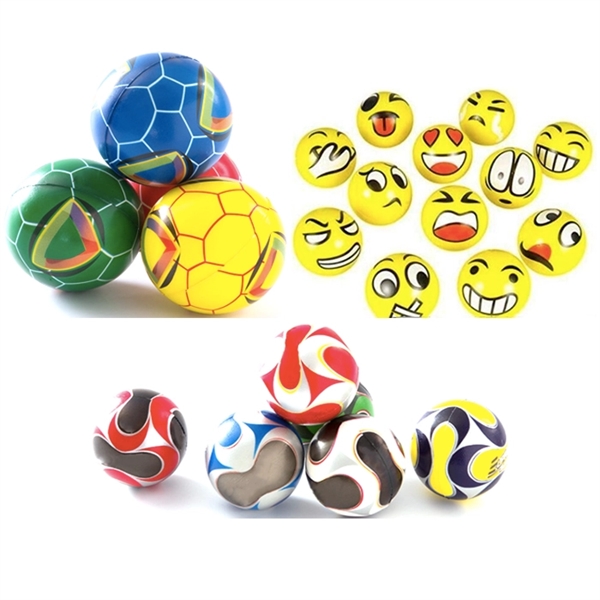 Custom Whole Ball Colored Stress Reliever - Image 1