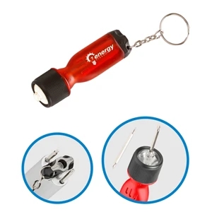 Union Printed, Flashlight screwdriver Keychain