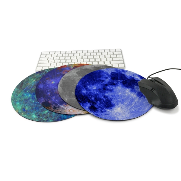 Heavy Duty 8"Round x 2mm Mouse Pad - Image 1