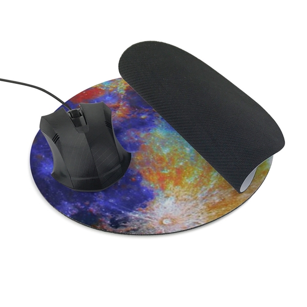 Full Color 8 1/2"Round x 1/8"Thick Mouse Pad - Image 1