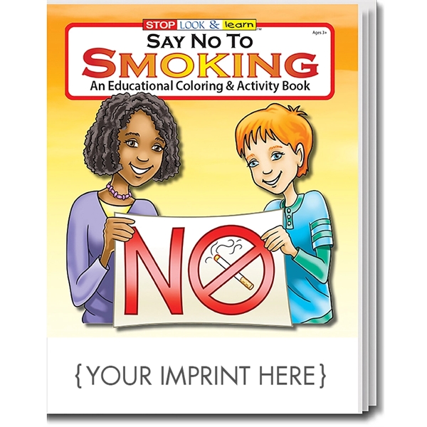 Coloring Book: Say No to Smoking Coloring Book - Image 1