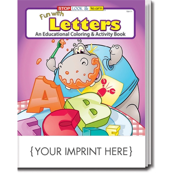 Fun with Letters Coloring Book - Image 1