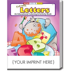 Fun with Letters Coloring Book