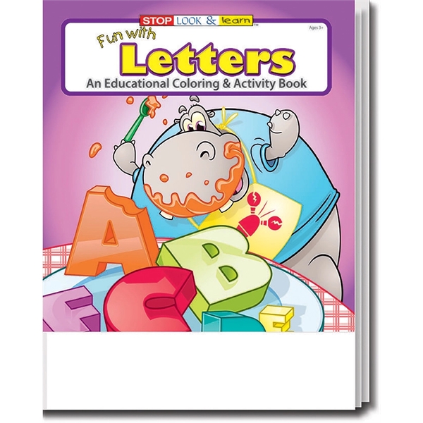 Fun with Letters Coloring Book Fun Pack - Image 2