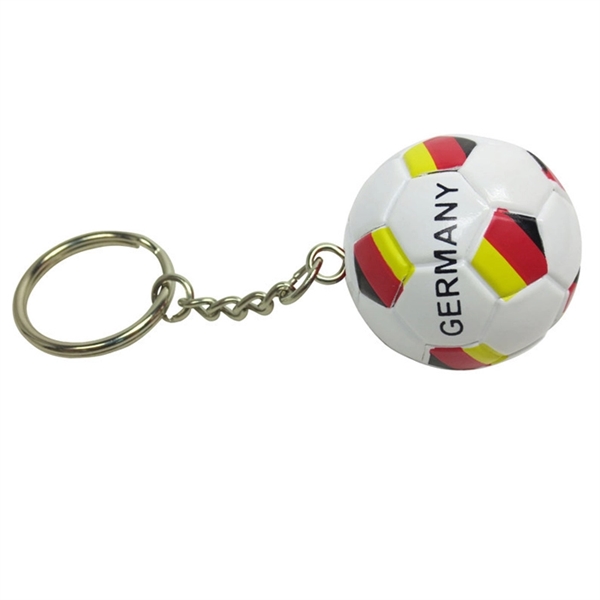 Custom Football Shaped Keychain for 2018 World Cup - Image 8