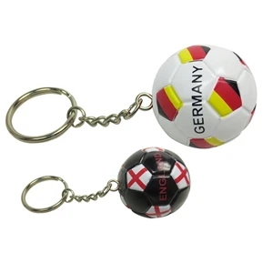 Plastic Ball Shaped keychain for 2018 World Cup