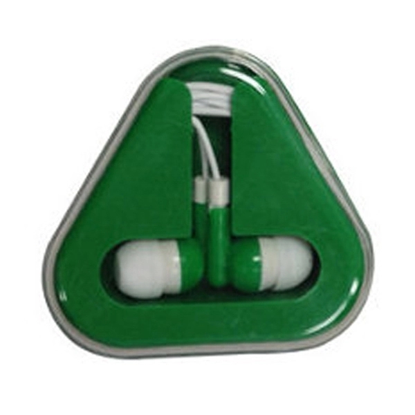 Earbuds in triangle case - Image 3