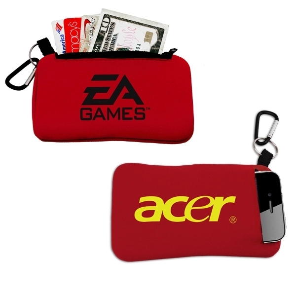 Smartphone Holder with Zippered Pouch - Image 6